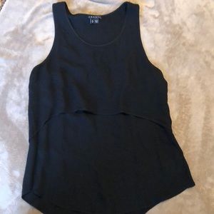 Silk drape tank by Theory Sz S